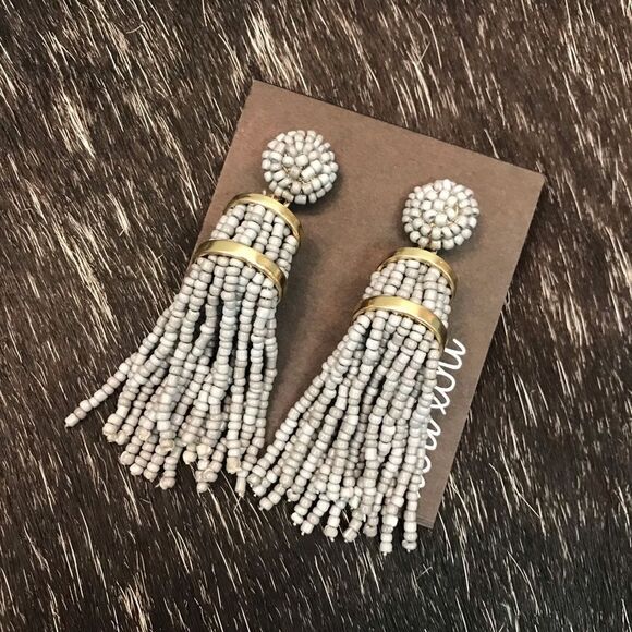 NEW!! Beaded Earrings  - Picture 1 of 4